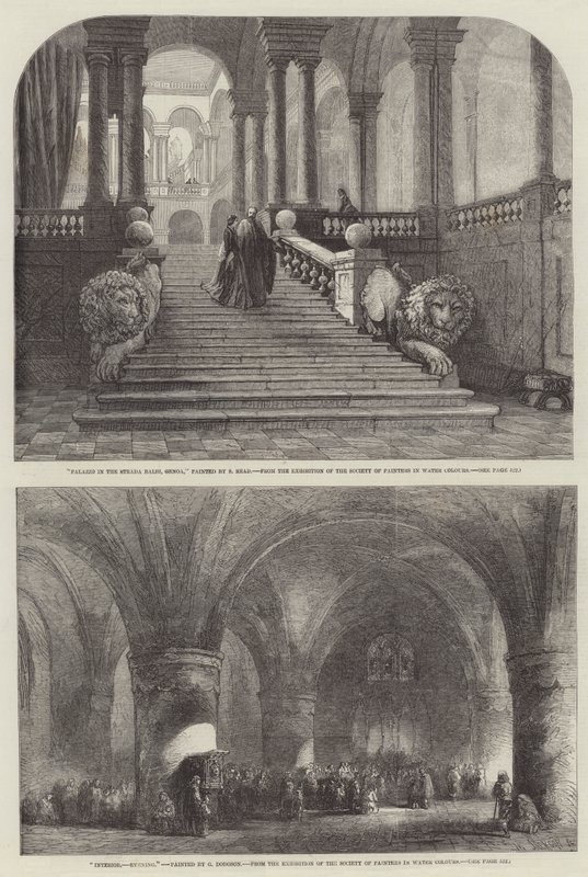 Exposition de la Société des Peintres en Aquarelle - Samuel Read