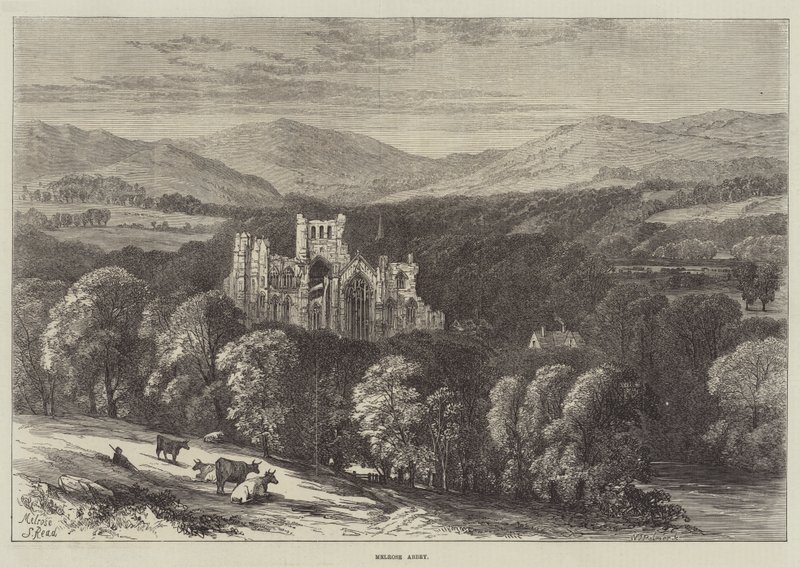 Abbaye de Melrose - Samuel Read