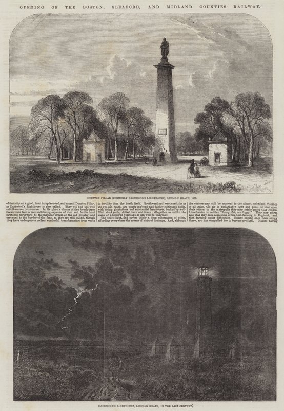 Ouverture du chemin de fer de Boston, Sleaford et des comtés du Midland - Samuel Read