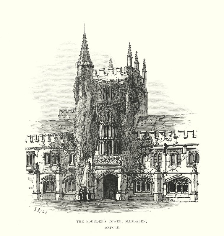 La tour du fondateur, Magdalen, Oxford - Samuel Read