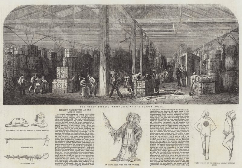 Le grand entrepôt de tabac - Samuel Read
