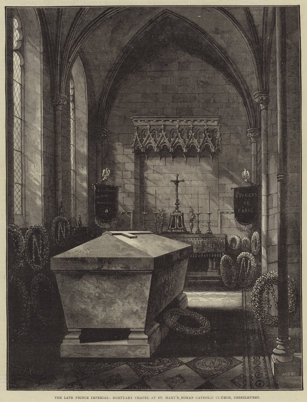 Le Feu Prince Impérial, Chapelle Funéraire à l