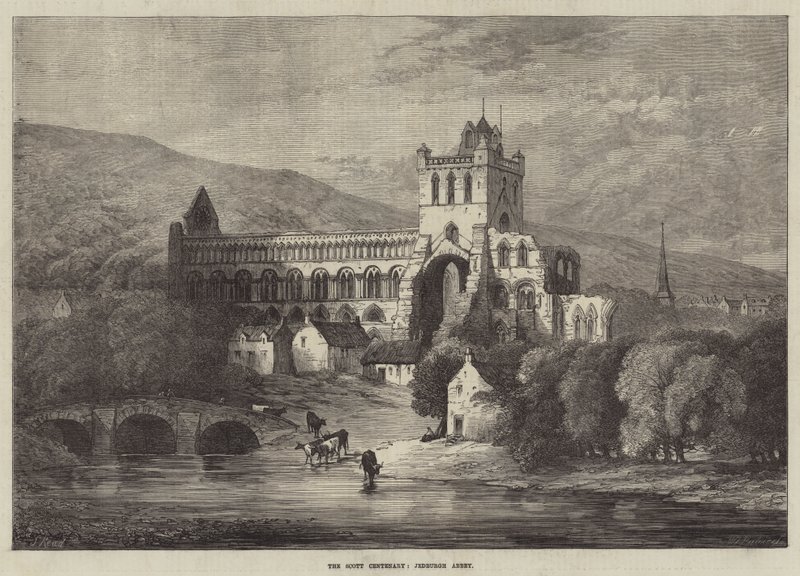 Le Centenaire de Scott, Abbaye de Jedburgh - Samuel Read