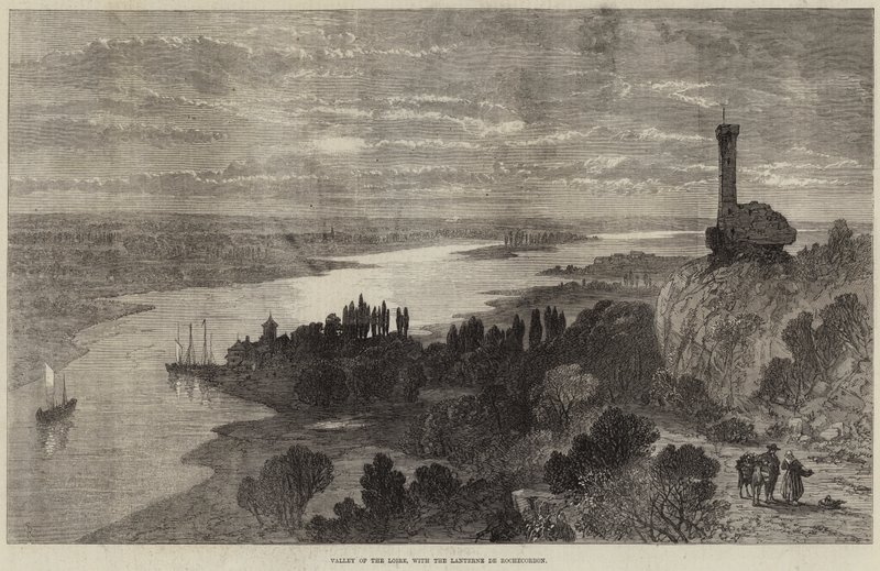 Vallée de la Loire, avec la Lanterne de Rochecorbon - Samuel Read