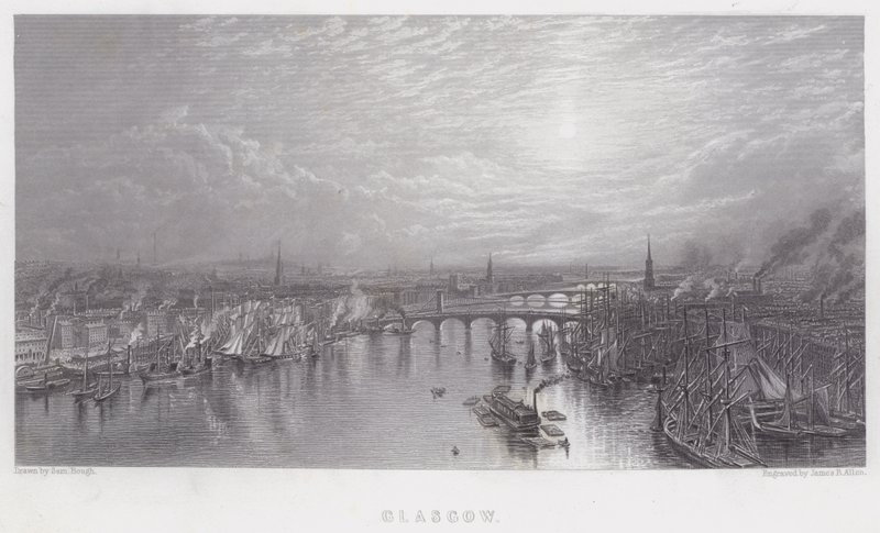 Glasgow (gravure) - Samuel (after) Bough