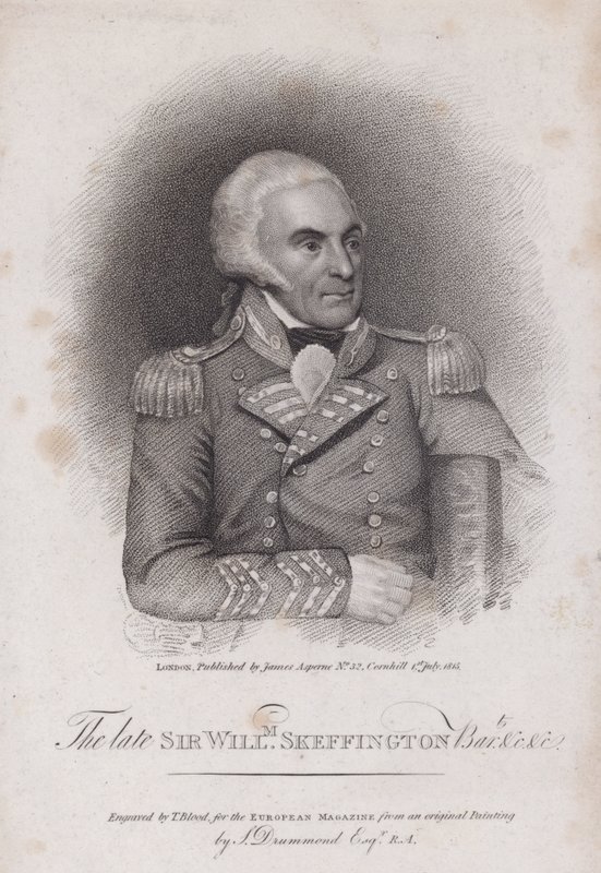 Sir William Skeffington (1742-1815), colonel de la Yeomanry du Leicestershire - Samuel (after) Drummond