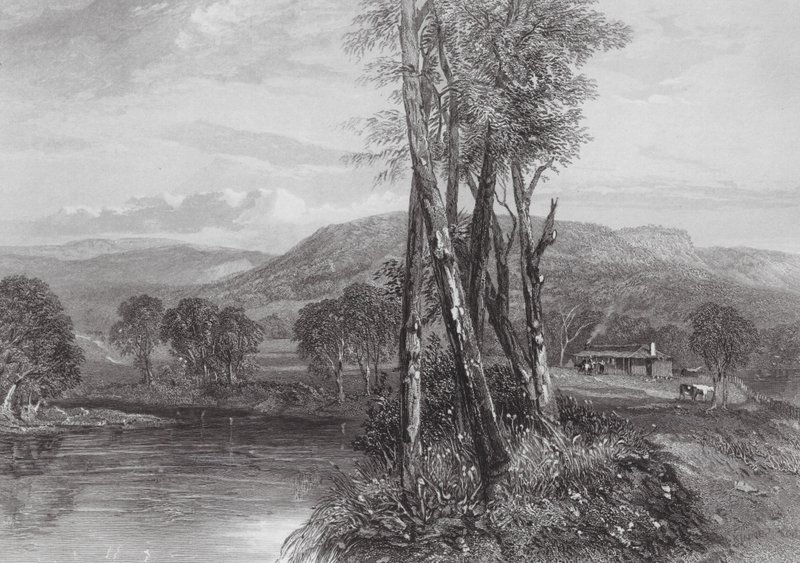 Australie: Sur le Goulburn, Victoria - Samuel (after) Prout