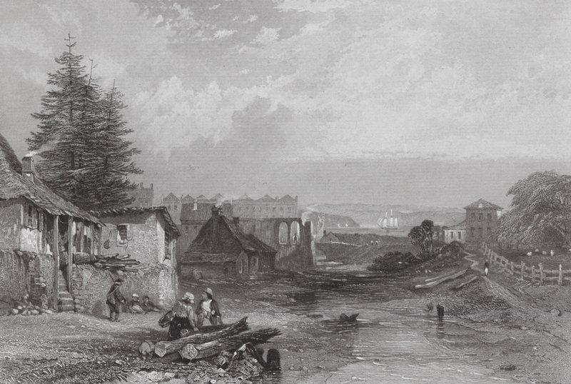 Australie : Le vieux ruisseau de réservoir, Sydney - Samuel (after) Prout