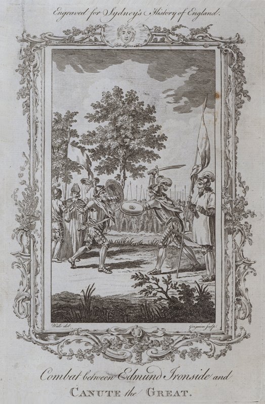 Combat entre Edmond Côte-de-Fer et Canut le Grand - Samuel (after) Wale