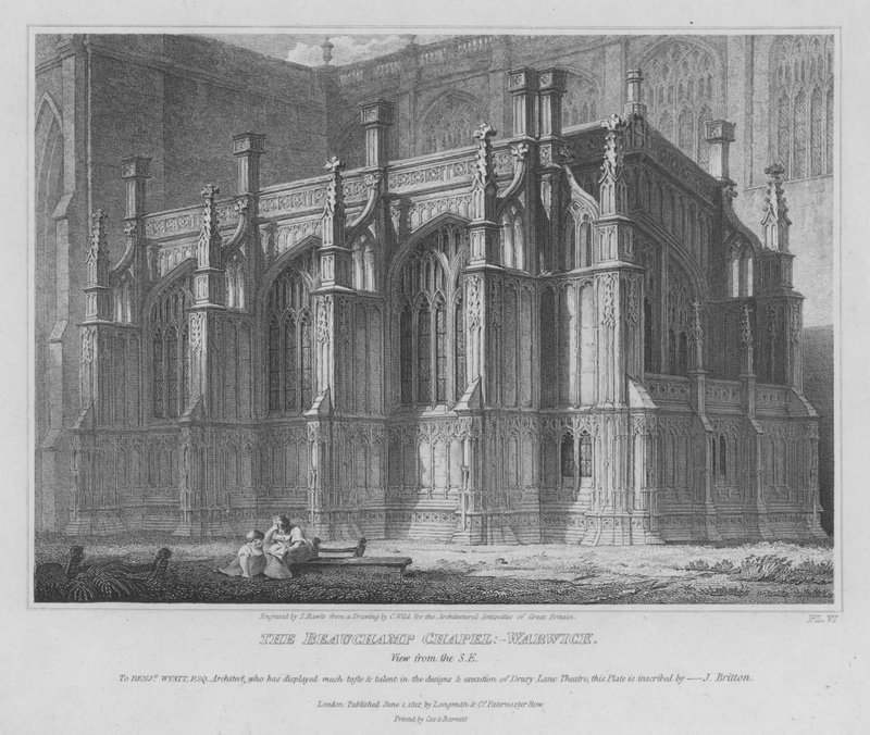 La chapelle Beauchamp, église St Mary, Warwick - Samuel Rawle