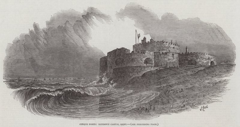 Cinque Ports, château de Sandown, Kent - Samuel Read