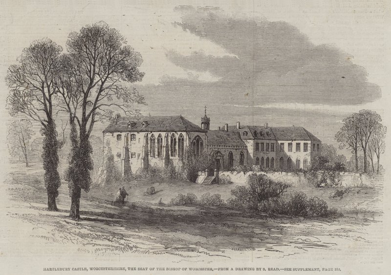 Château de Hartlebury, Worcestershire, la résidence de l