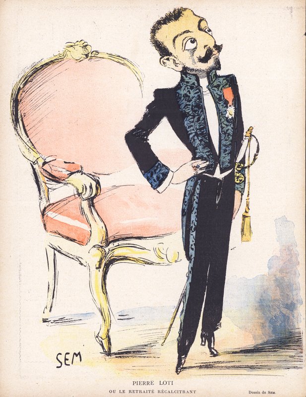 Pierre Loti, officier de marine et romancier français - Sem