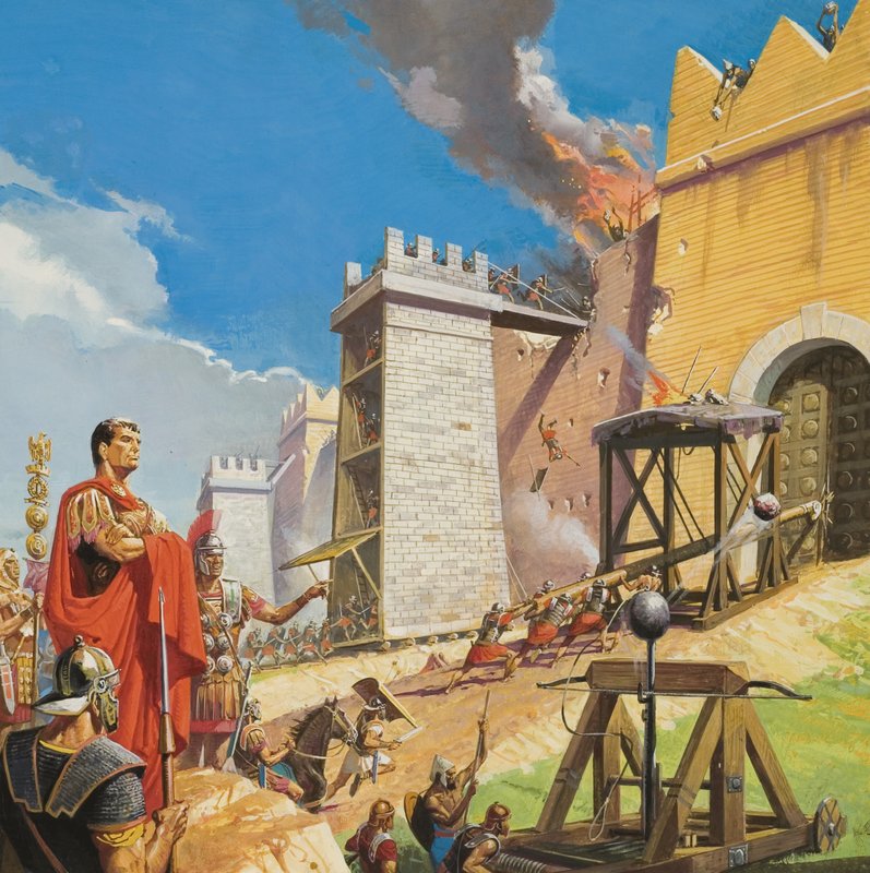 Assaut sur Carthage - Severino Baraldi