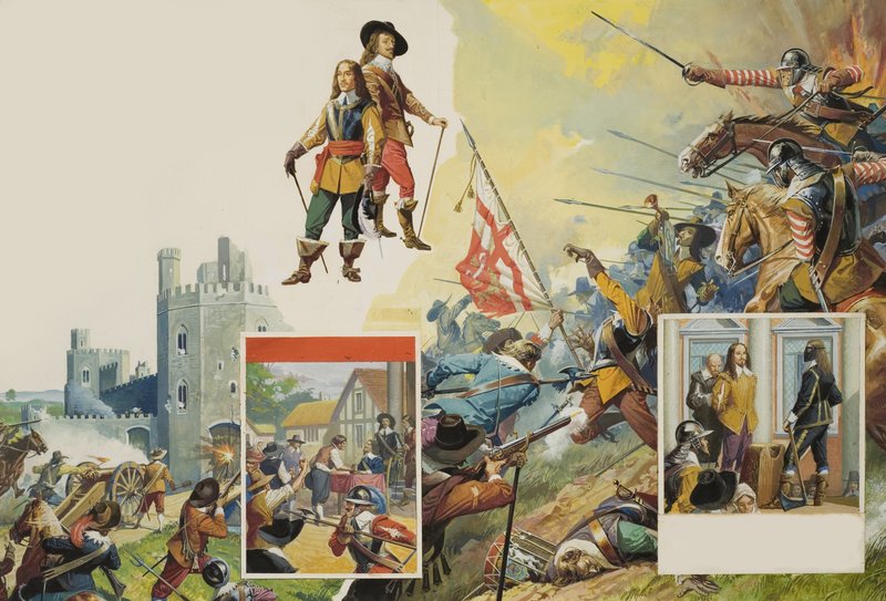 La guerre civile anglaise - Severino Baraldi