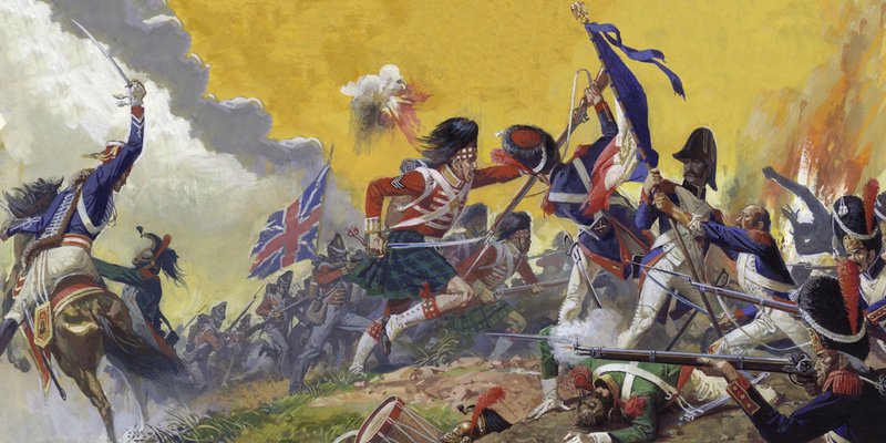 La bataille de Waterloo - Severino Baraldi