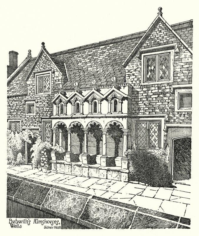 Maisons de Charité de Bubwith, Wells - Sidney Heath