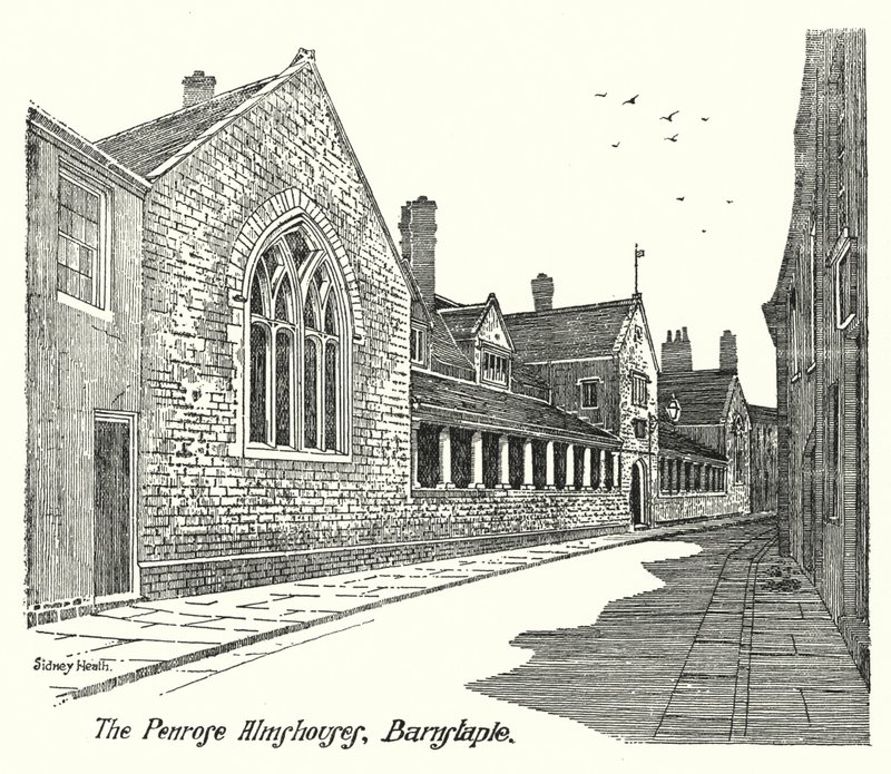 Les hospices de Penrose, Barnstaple - Sidney Heath