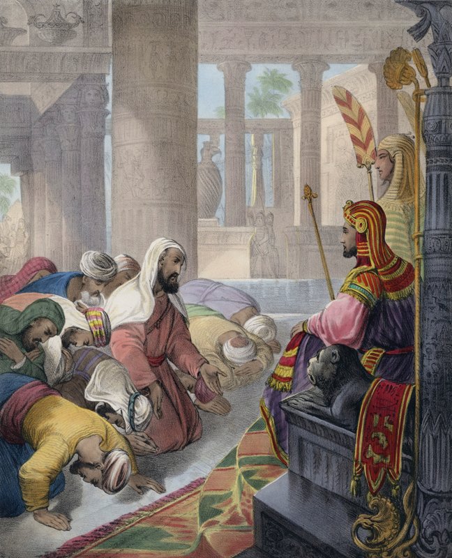 Joseph recevant l