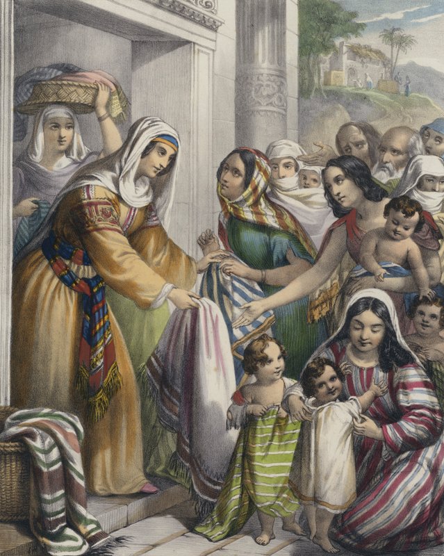 Les bonnes œuvres et les aumônes de Tabitha - Siegfried Detler Bendixen