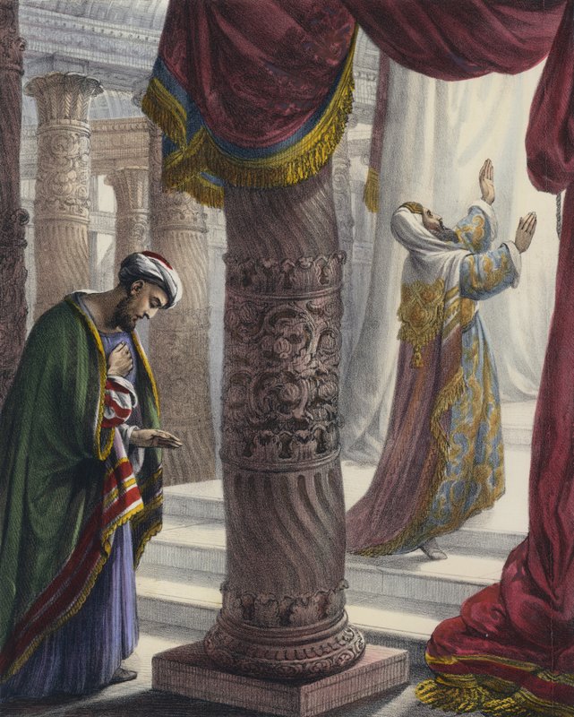 Le pharisien et le publicain - Siegfried Detler Bendixen