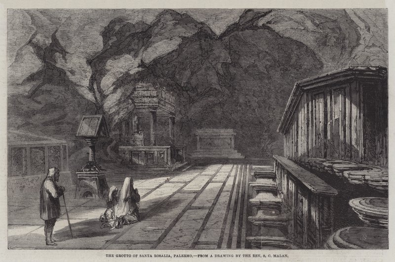 La Grotte de Santa Rosalia, Palerme - Solomon Caesar Malan