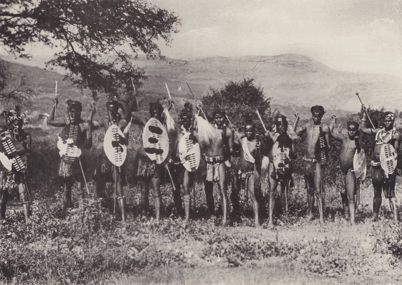Guerriers Kafir - South African Photographer