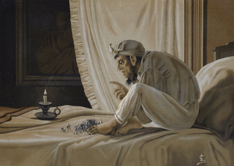 Hallucinations du dramaturge anglais Ben Jonson - Spanish School