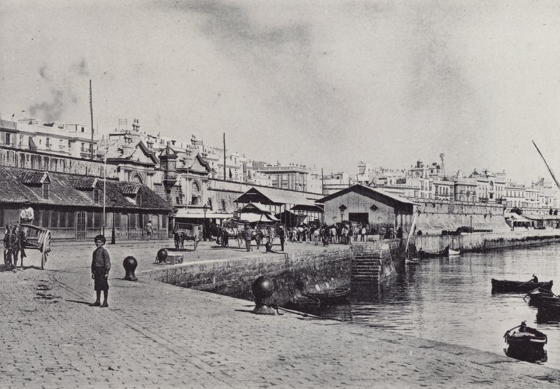 Cadix : Le Quai - Spanish Photographer