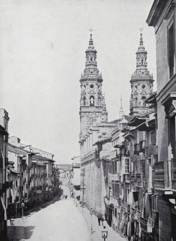 Calle Del Mercado, Logrono (photo n/b) - Spanish Photographer