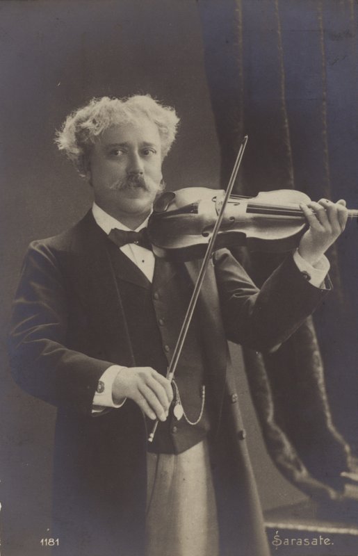 Portrait de Pablo de Sarasate - Spanish Photographer