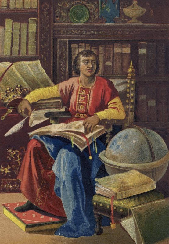 Alphonse X, roi de Castille, Léon et Galice - Spanish School