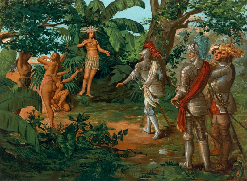 Anacaona, la fleur dorée - Spanish School