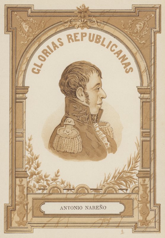 Antonio Narino, leader militaire et politique colombien - Spanish School