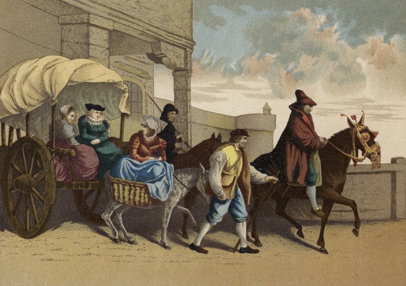 Costumes de la bourgeoisie française, XVIe siècle - Spanish School
