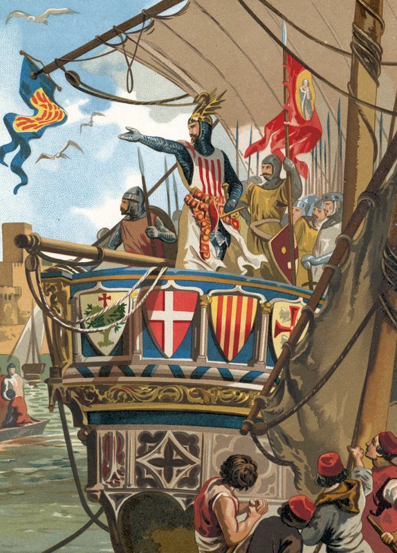 Départ de Jaime I d