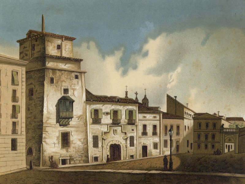 Maison où François Ier de France fut emprisonné, Madrid, 1525-1526 - Spanish School