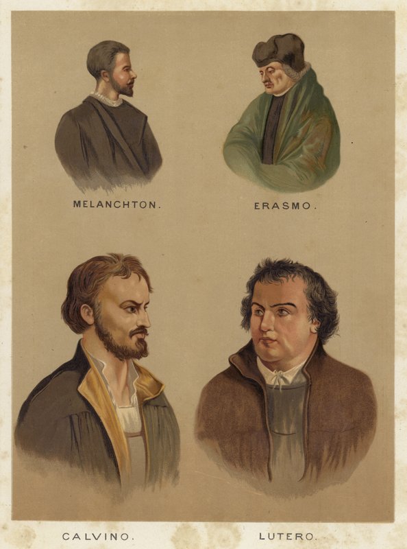 Personnalités importantes de la Réforme chrétienne - Spanish School