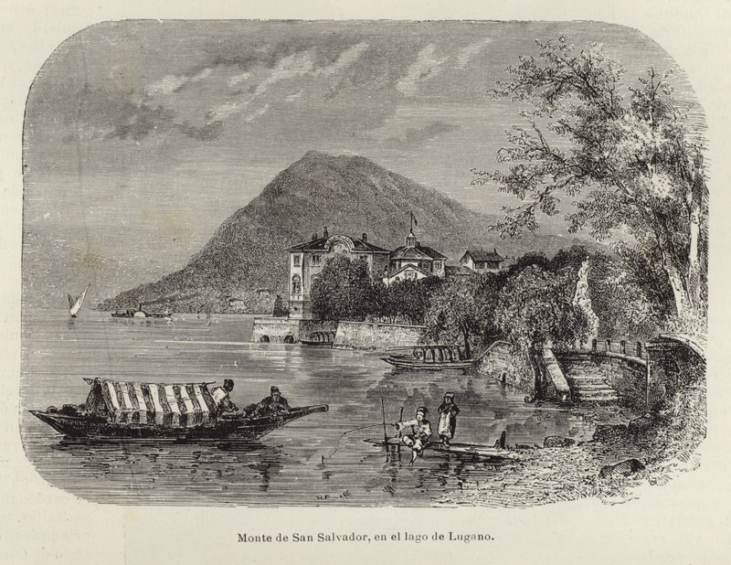 Monte San Salvatore sur le lac de Lugano - Spanish School