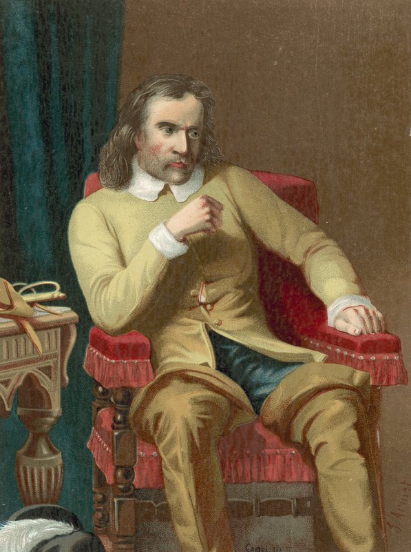 Oliver Cromwell - Spanish School