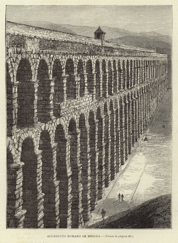 Aqueduc romain à Mérida - Spanish School