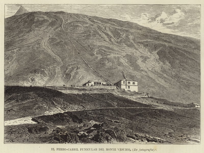 Le chemin de fer funiculaire du mont Vésuve - Spanish School