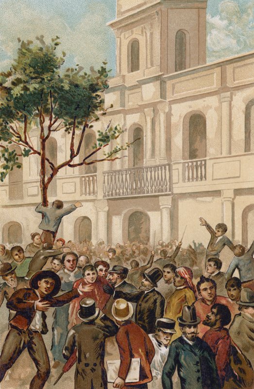 Soulèvement contre le président Juarez Celman d