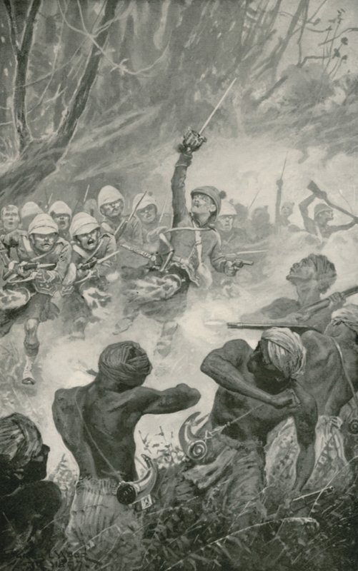 La charge des Highlands à la bataille d