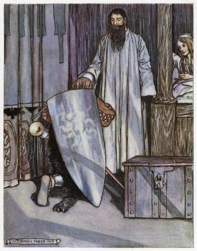 Illustration pour Siegfried le tueur de dragons - Stephen Reid