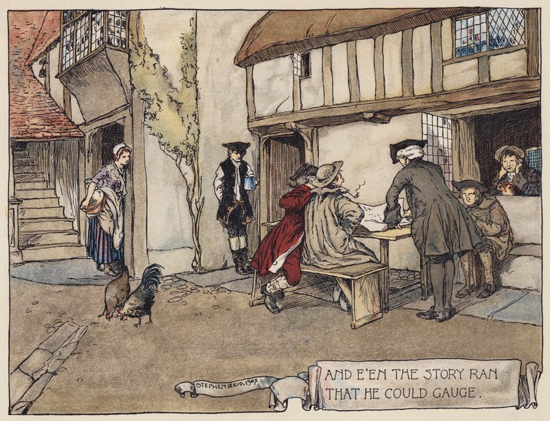 Illustration pour Le Village déserté par Oliver Goldsmith - Stephen Reid