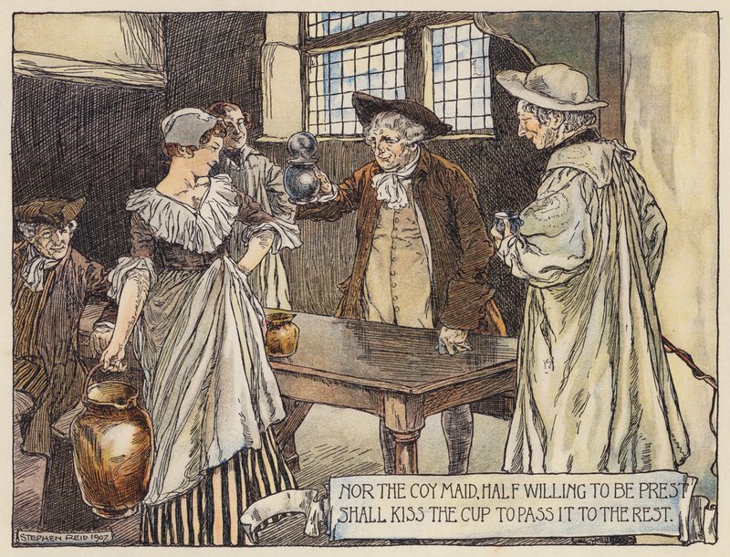 Illustration pour Le Village déserté par Oliver Goldsmith - Stephen Reid