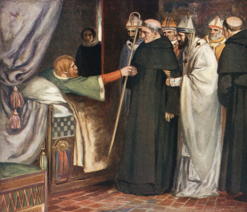 Saint Anselme Refusant l