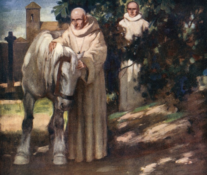 Saint Columba et le cheval blanc - Stephen Reid