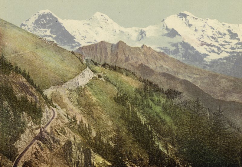 Berner Oberland : Schynige Platte, Ligne de chemin de fer - Swiss Photographer